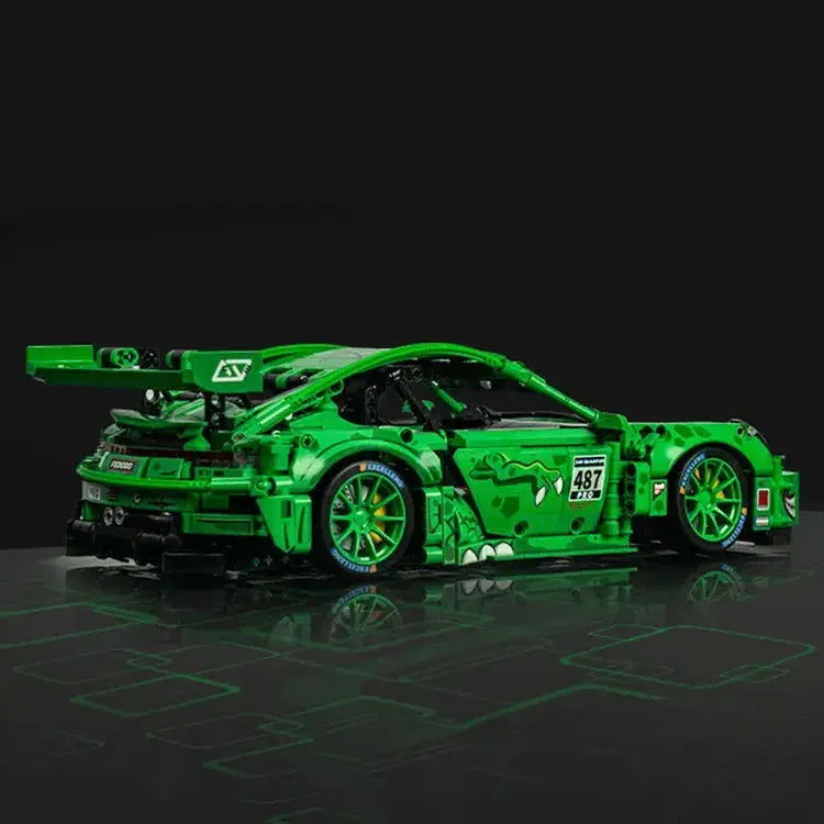 THE GREEN JAWS RACE CAR 1521PCS-1