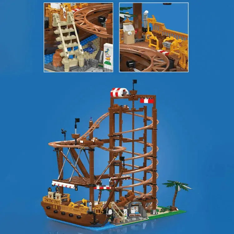 THE PIRATE ROLLER COASTER 2173pcs-3