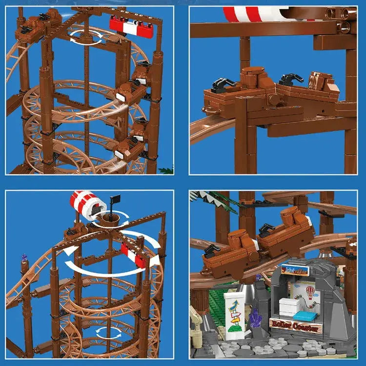 THE PIRATE ROLLER COASTER 2173pcs-4