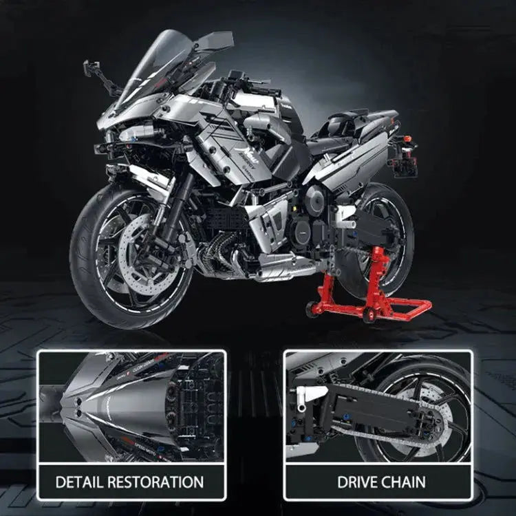 THE UITIMATE JAPANESE MOTORBIKE 2155PCS-4