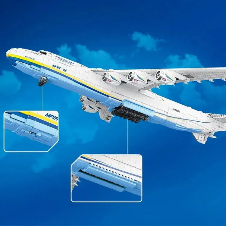 THE ULTIMATE ANTONOV 225 WITH STAND 5349PCS-2