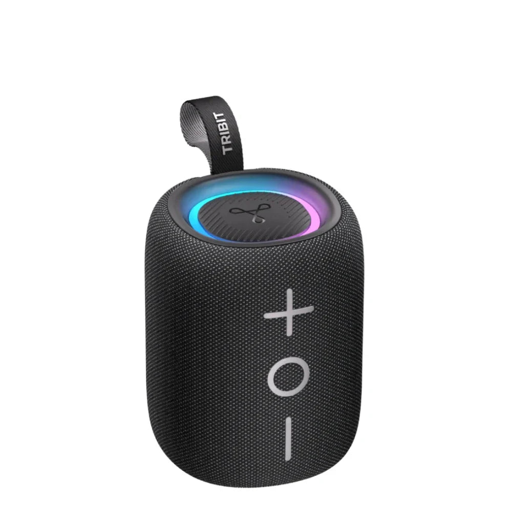 Mini Bluetooth Speake with Waterproof and 12H Playtime (Black)-1
