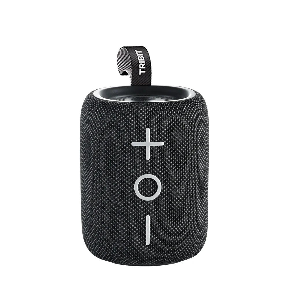 Mini Bluetooth Speake with Waterproof and 12H Playtime (Black)-0