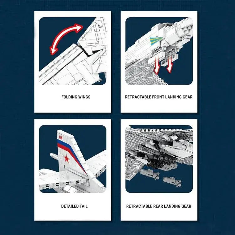 TU-160 STRATEGIC BOMBER 1597PCS-4