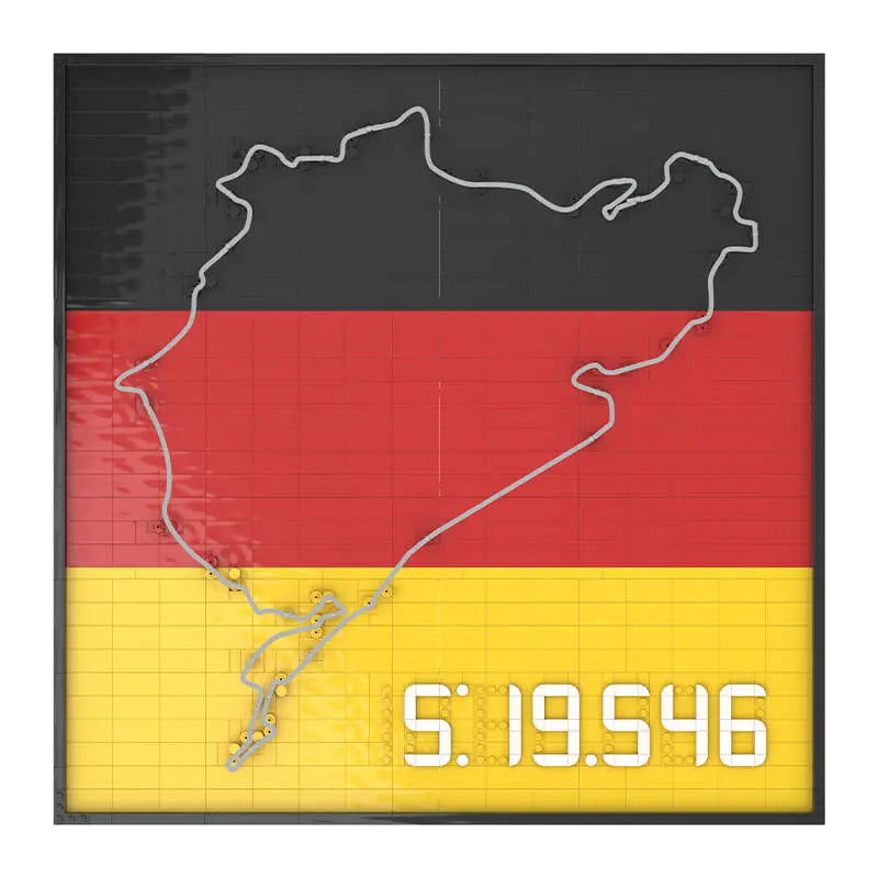 The Green Hell Track Map 1253pcs-0