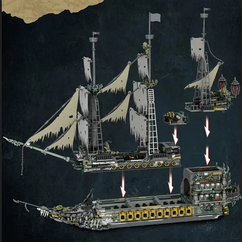 The Pirate Ship 5864pcs-2