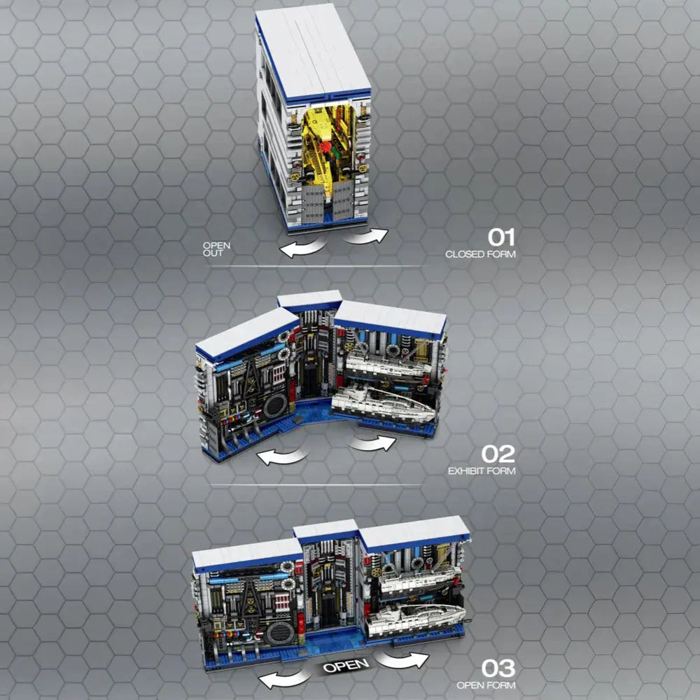 The Submarine Factory 3465pcs-4