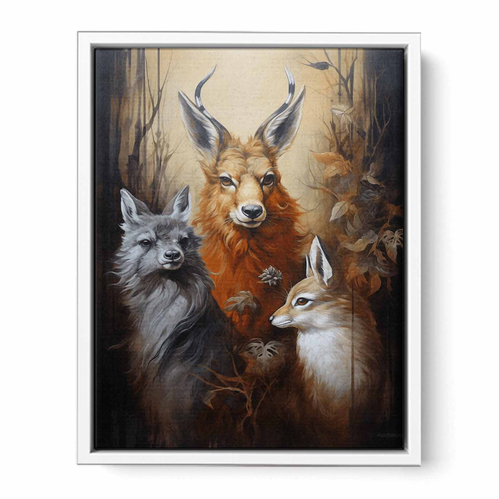 Animals Modern Art Canvas Painting-5