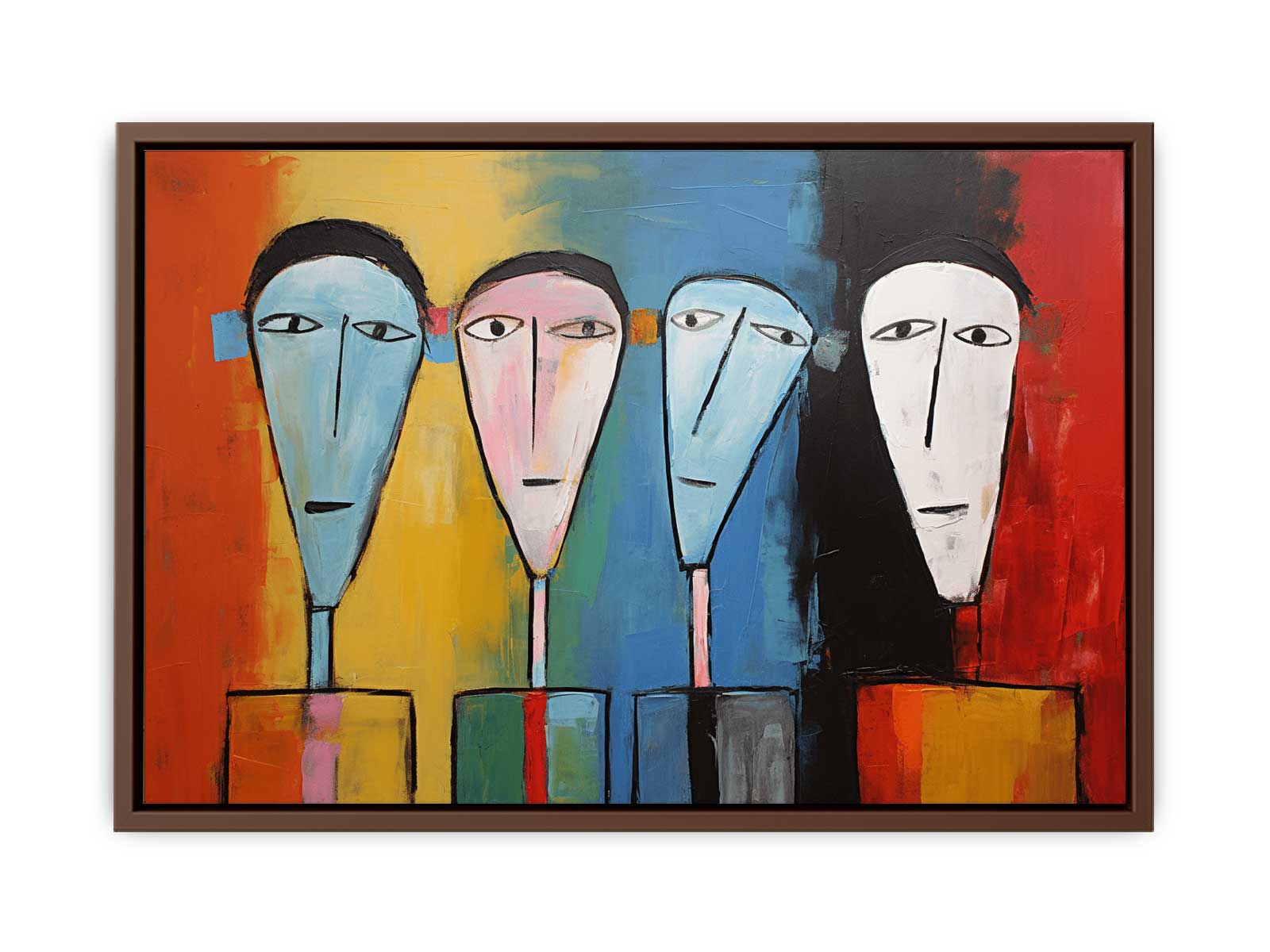 Modern Art Boy Canvas Art Print-6