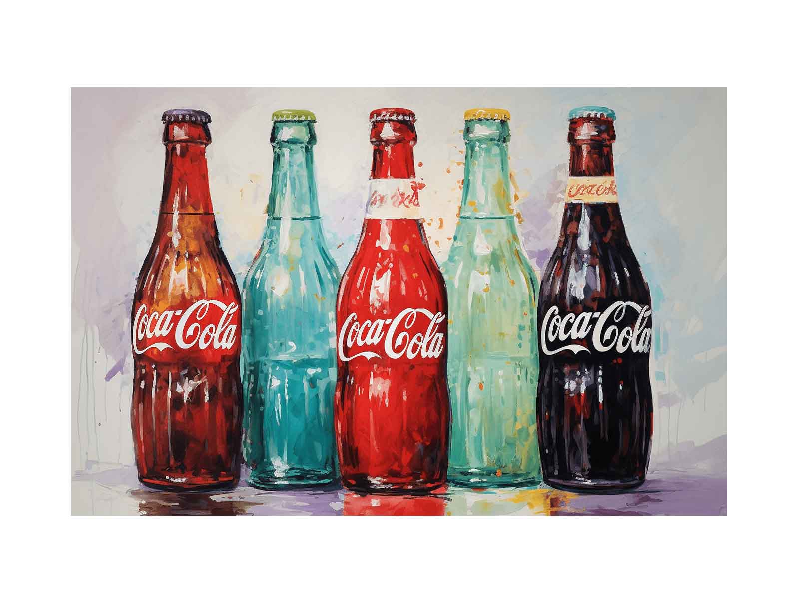 Cold Drink Modern Art Canvas Art Print-0