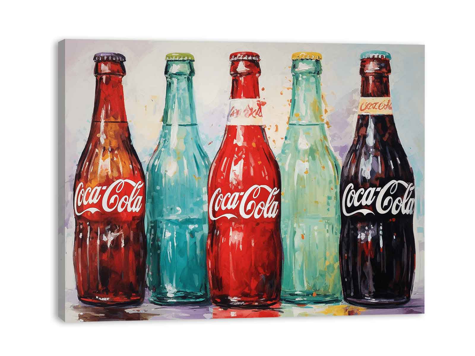 Cold Drink Modern Art Canvas Art Print-3