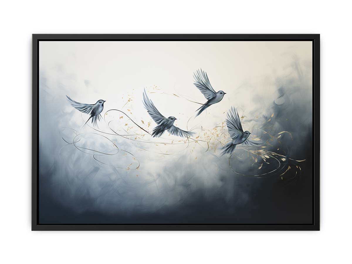 Birds  Canvas Painting-4