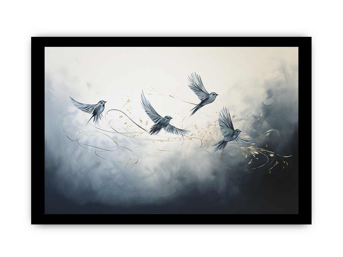 Birds  Canvas Painting-7