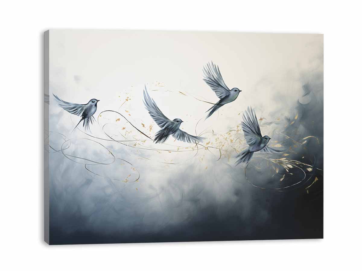Birds  Canvas Painting-3