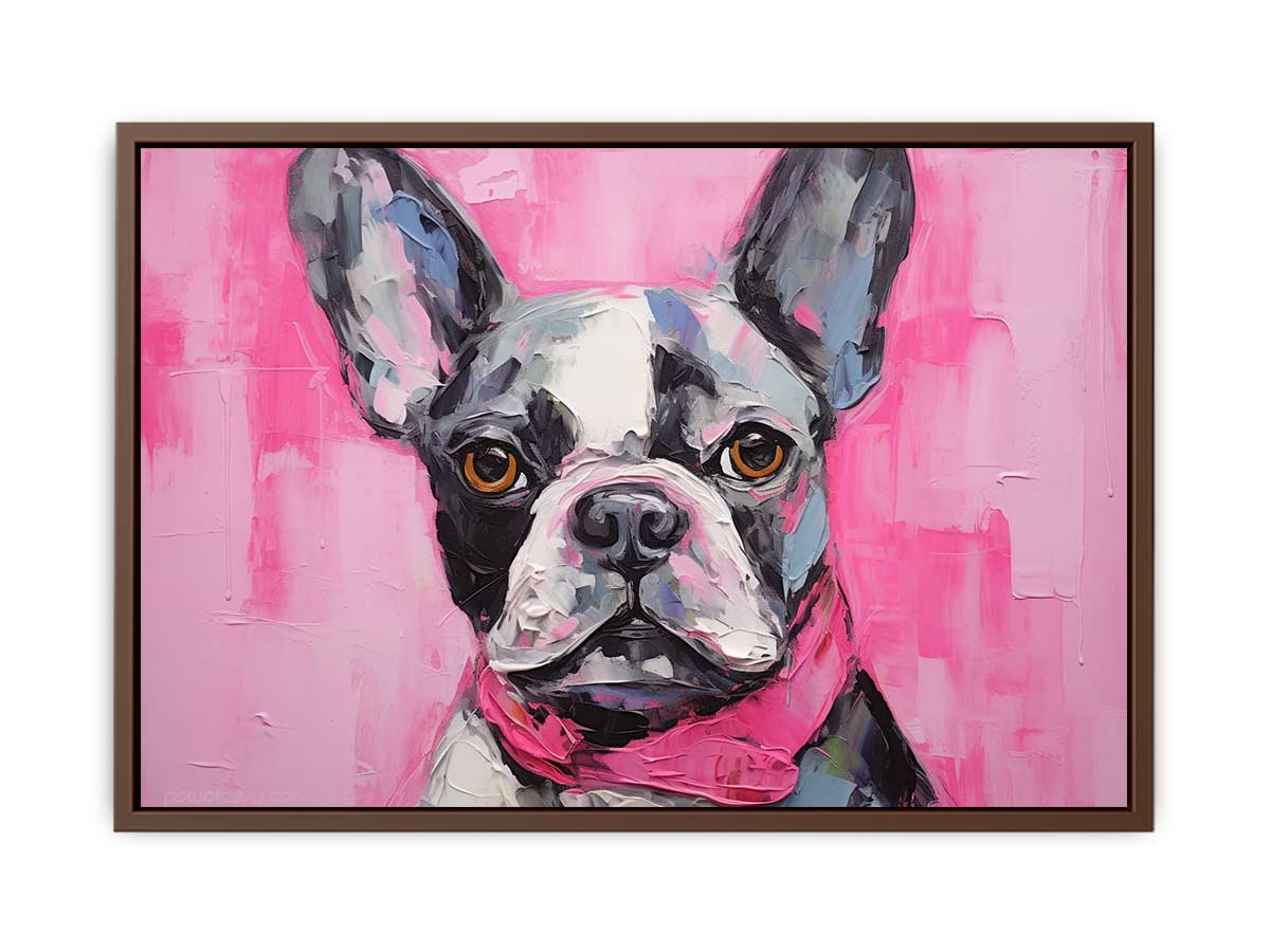 Pug Dog Canvas Art Print-6