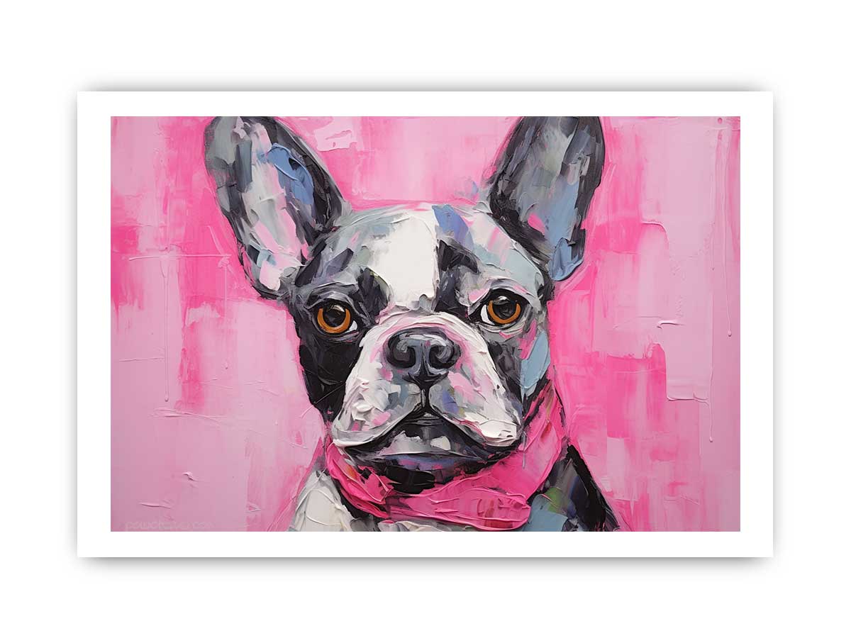 Pug Dog Canvas Art Print-8