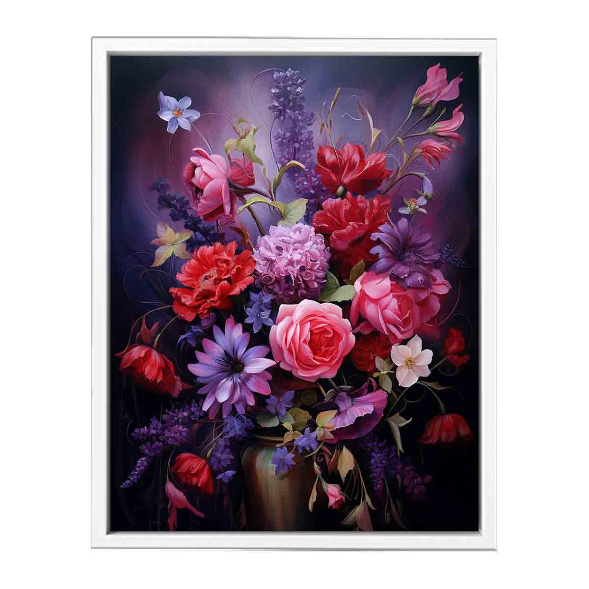 Flowers Canvas Art Print for Living Room-5