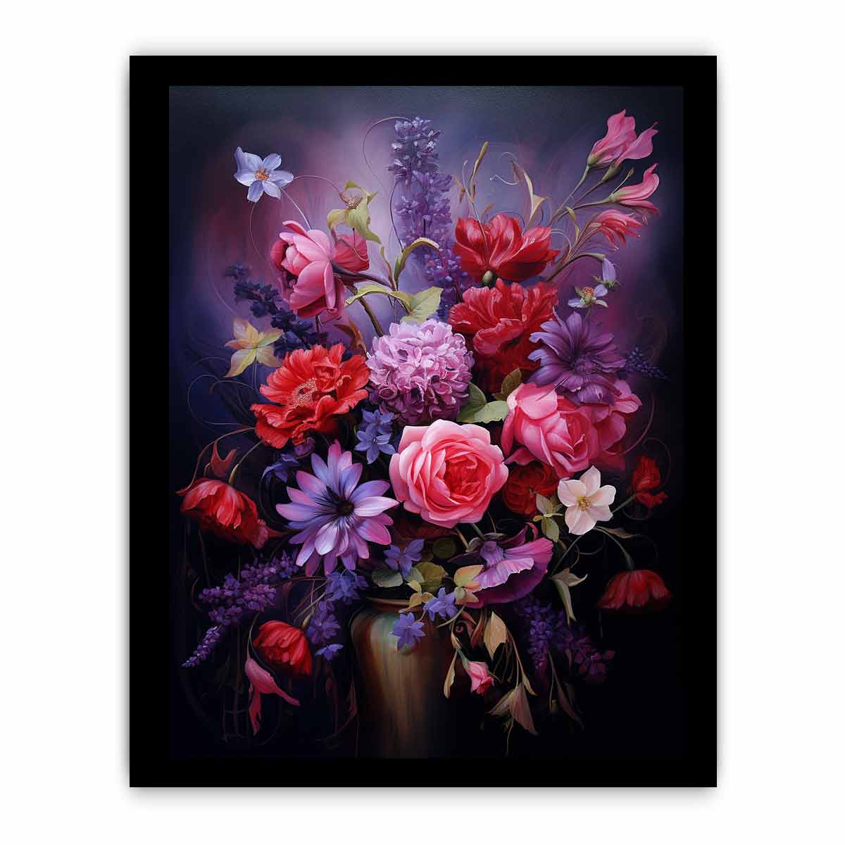Flowers Canvas Art Print for Living Room-7