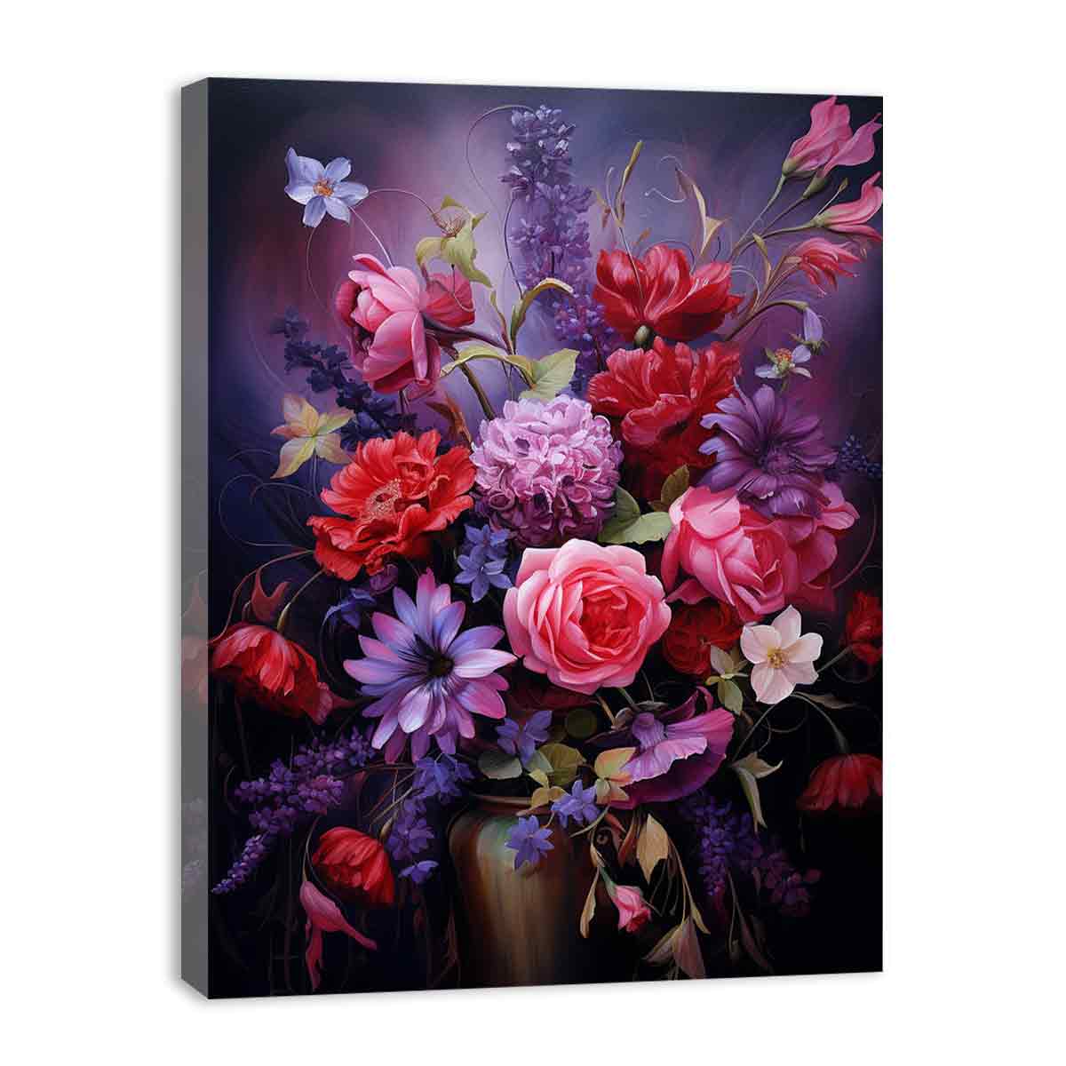 Flowers Canvas Art Print for Living Room-3