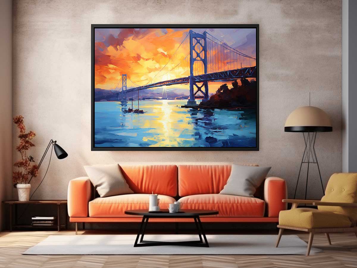Bridge Tower Painting for Living room-1