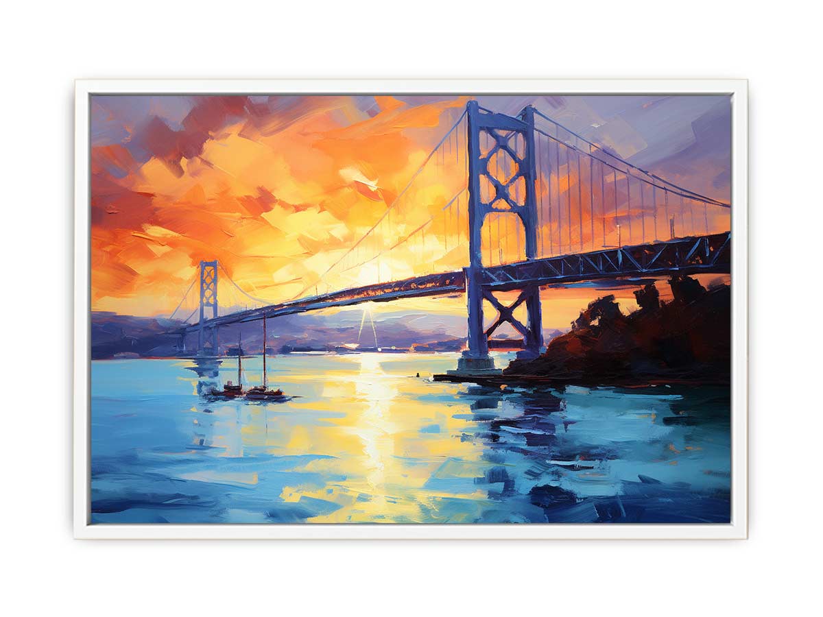 Bridge Tower Painting for Living room-5