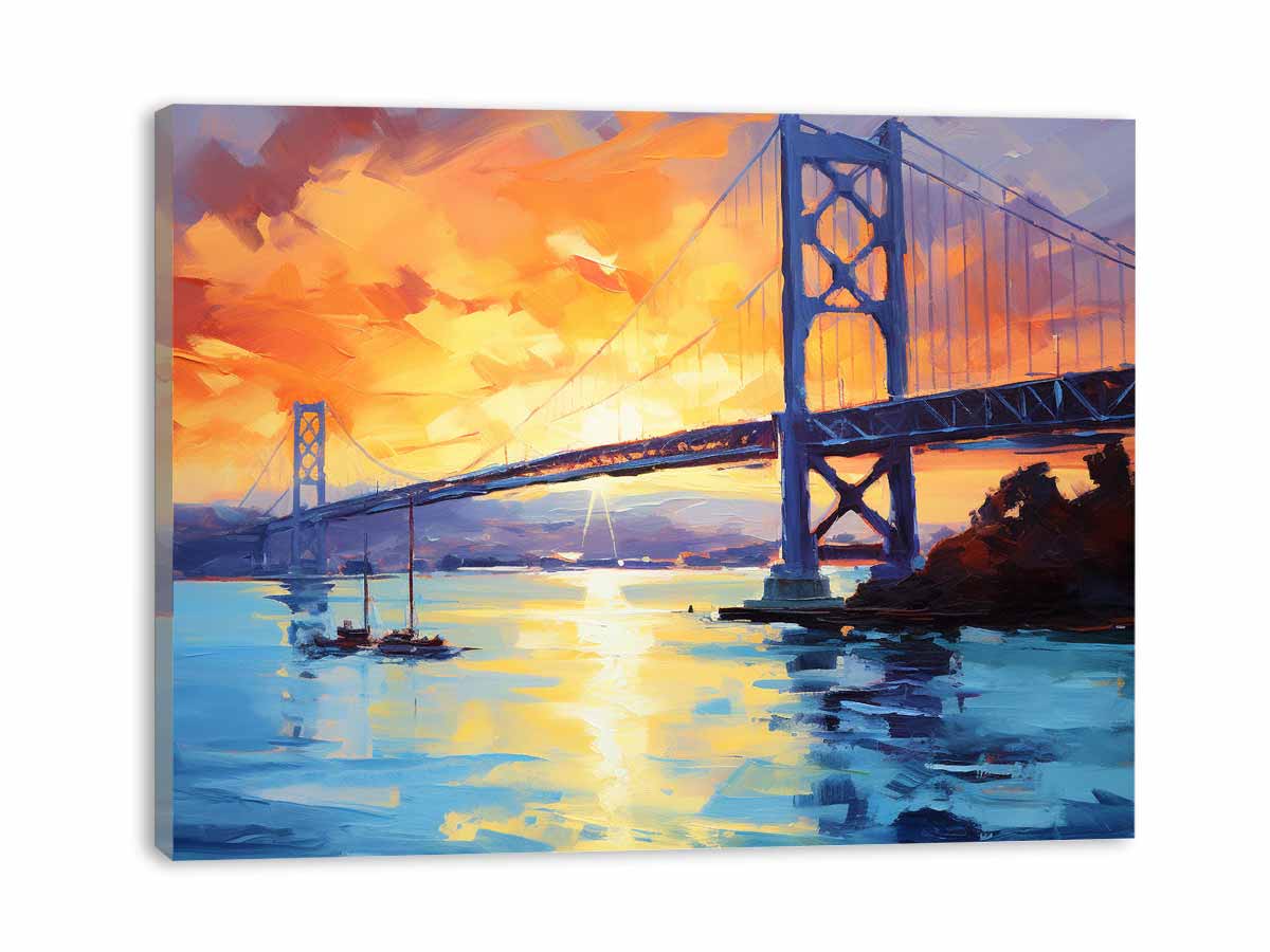 Bridge Tower Painting for Living room-3