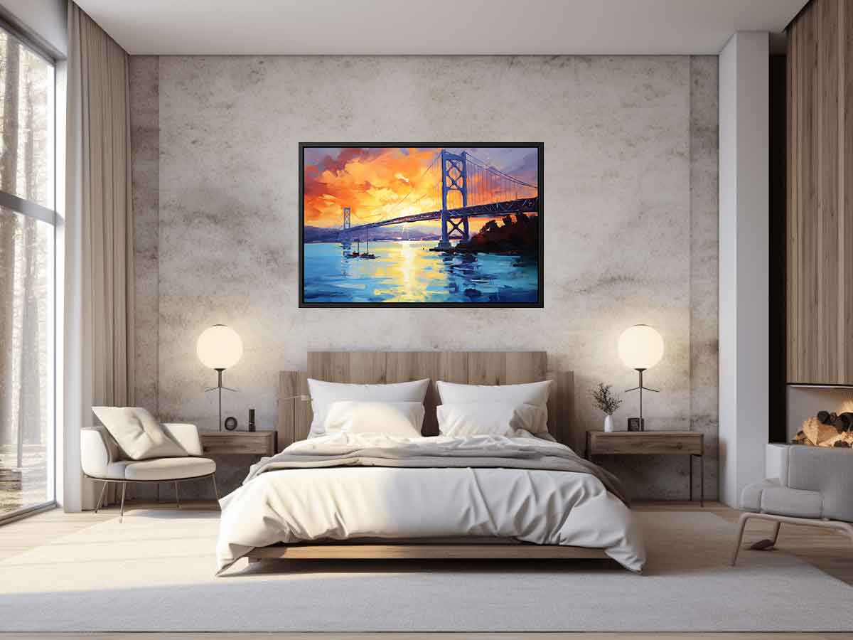 Bridge Tower Painting for Living room-2