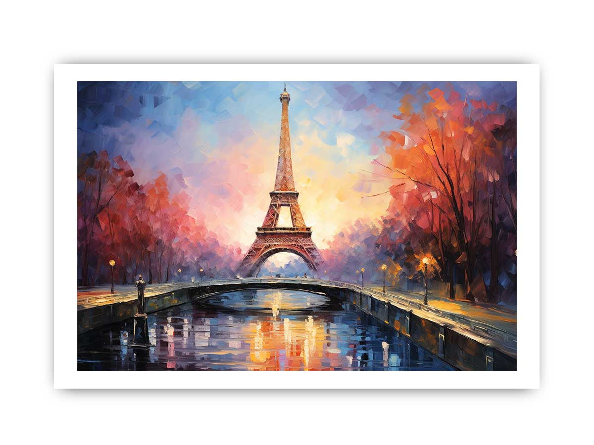 Eiffel Tower Painting for Living room-8