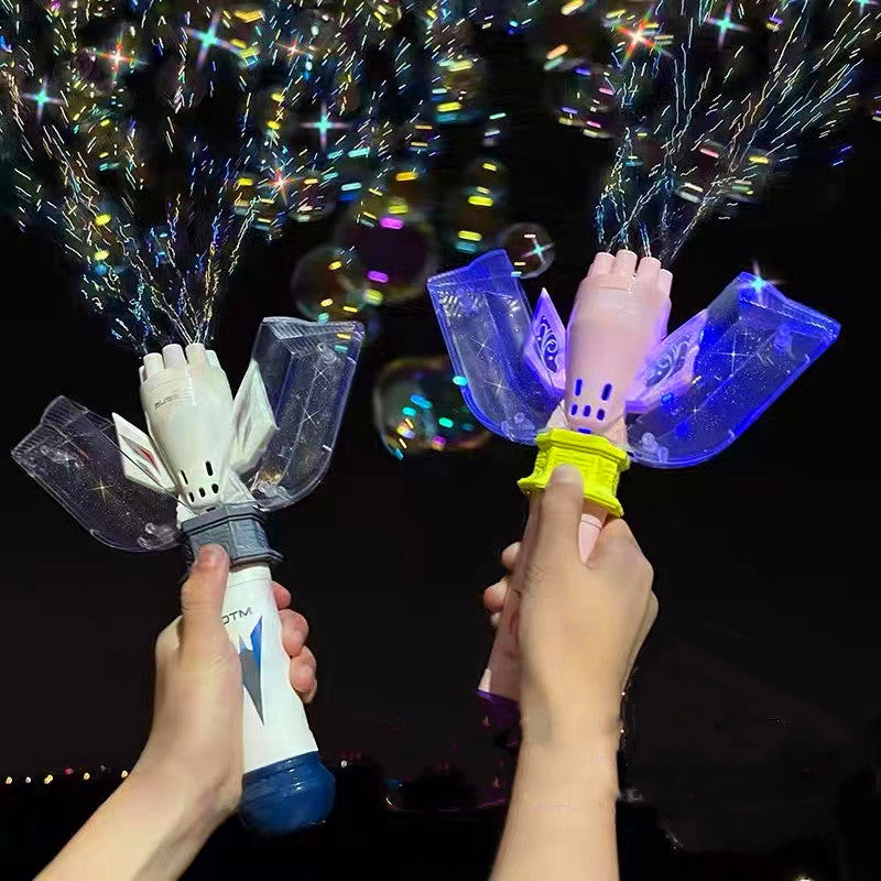 Transforming Gatling Bubble Gun-0