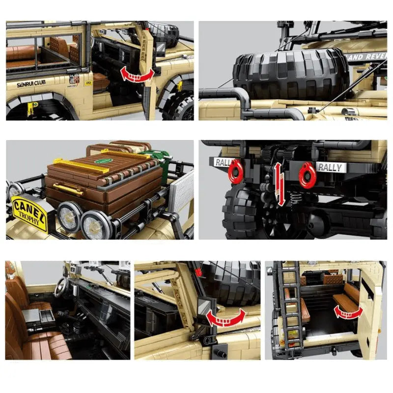 Trophy Edition Safari SUV 4631pcs-2