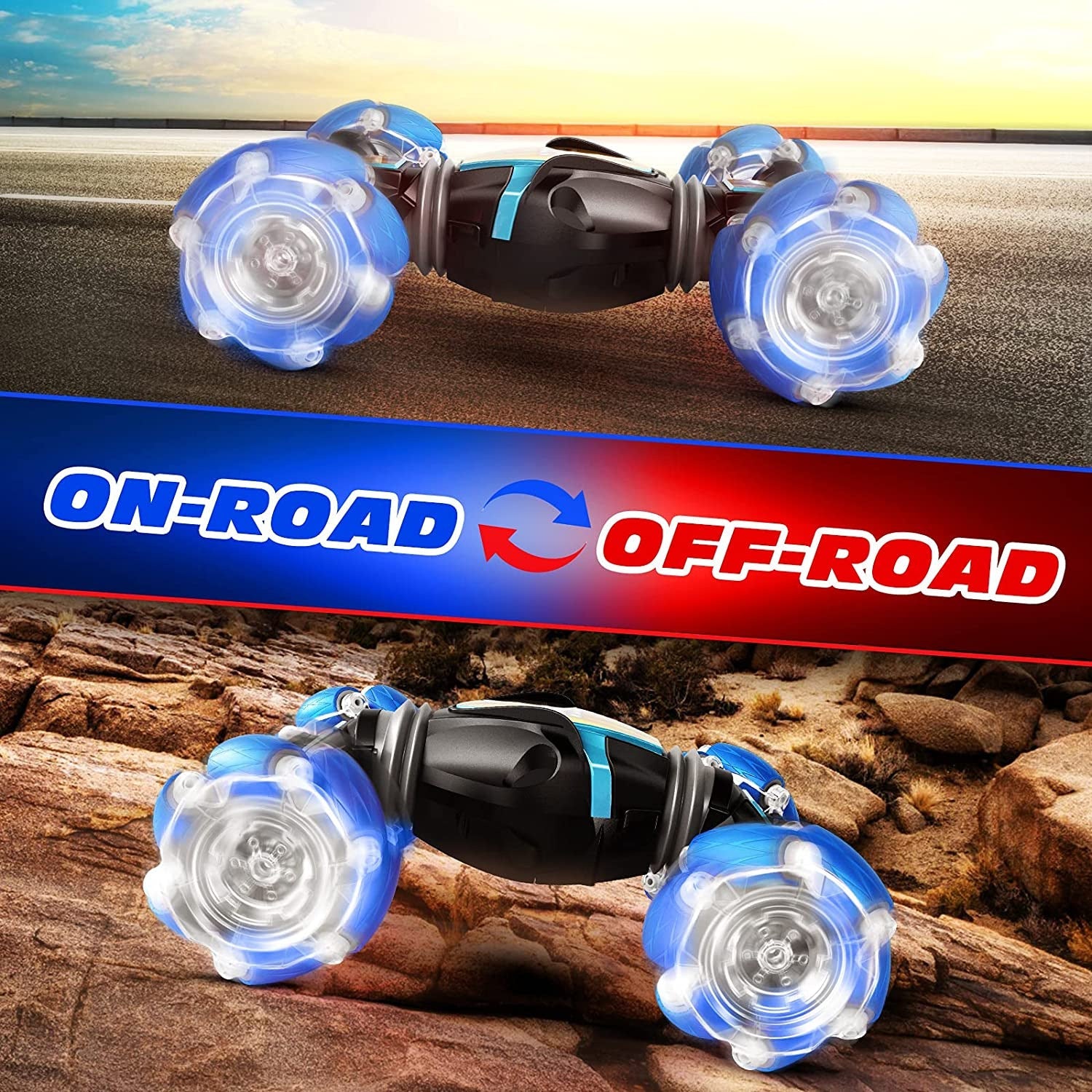 Twist Watch Gesture Induction Car Toy-1