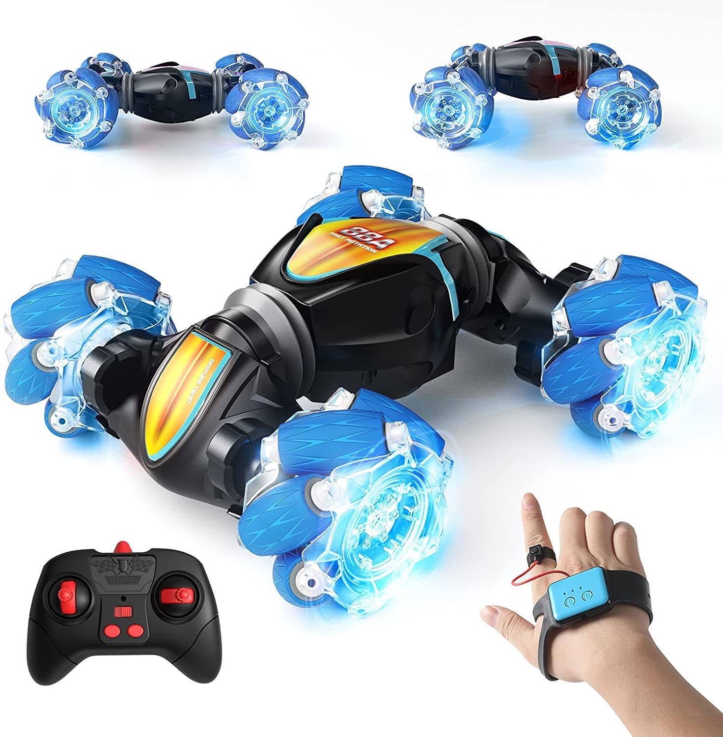 Twist Watch Gesture Induction Car Toy-3