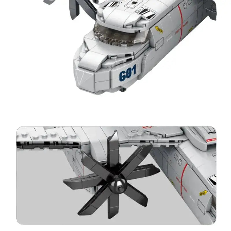 USN E-2C Hawkeye Airplane 1600 Pcs-2