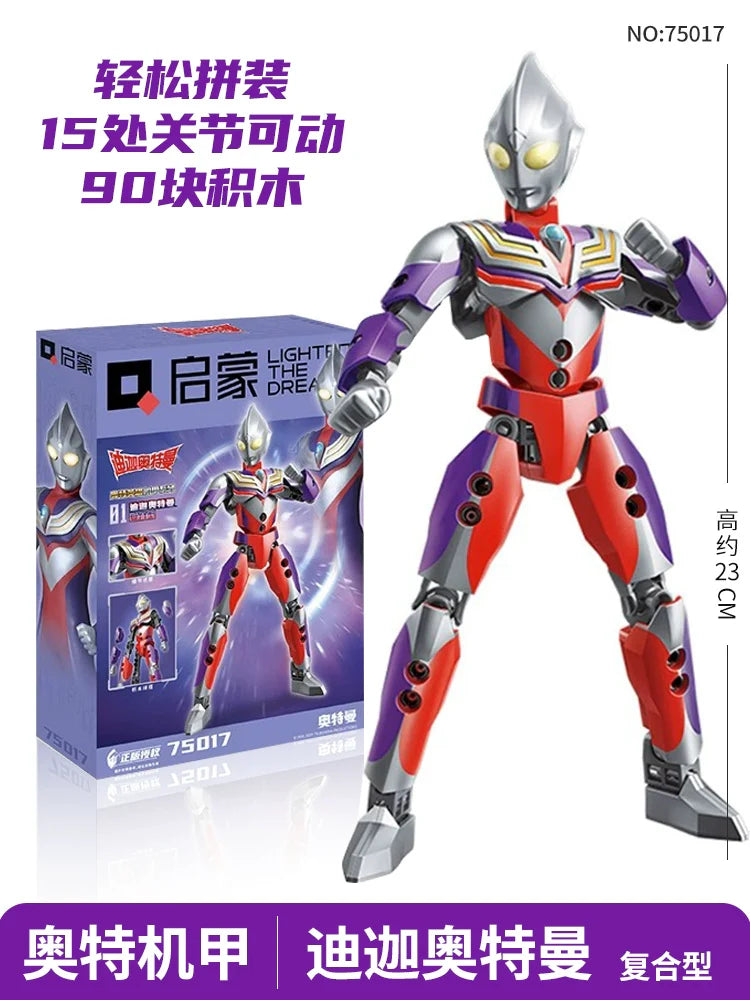 Ultraman Building Blocks Gold Celo Assemble-8