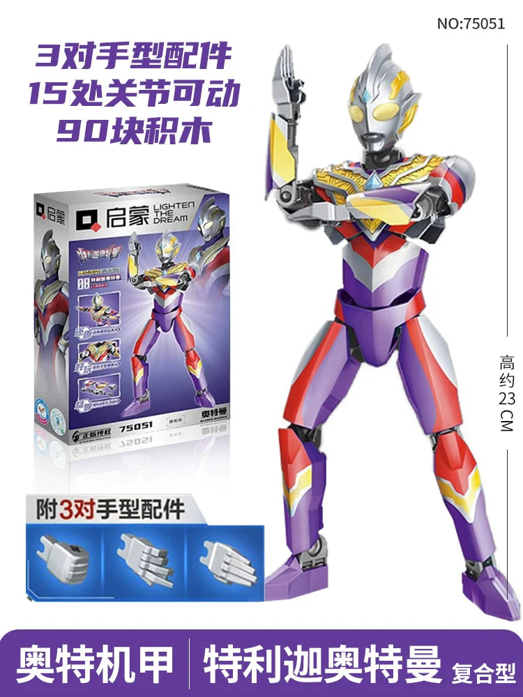 Ultraman Building Blocks Gold Celo Assemble-11