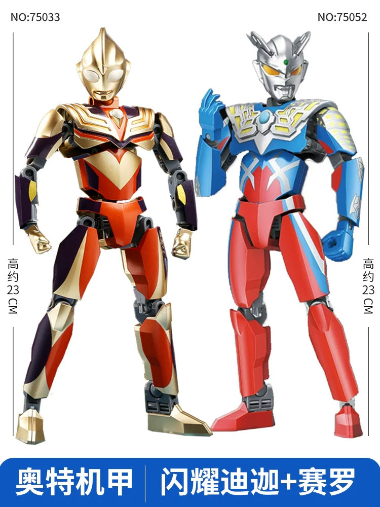 Ultraman Building Blocks Gold Celo Assemble-15