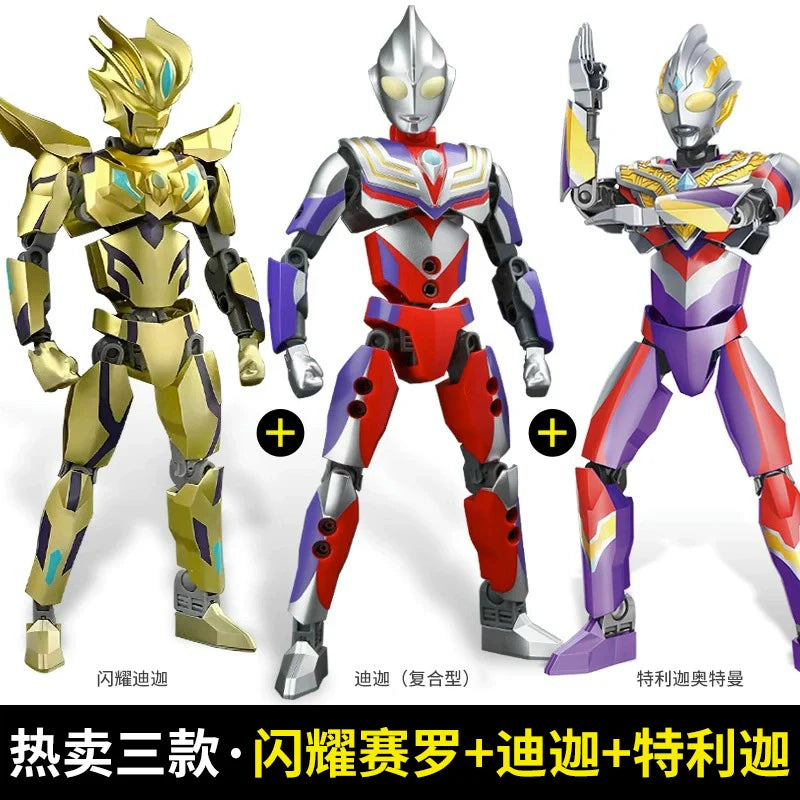 Ultraman Building Blocks Gold Celo Assemble-21