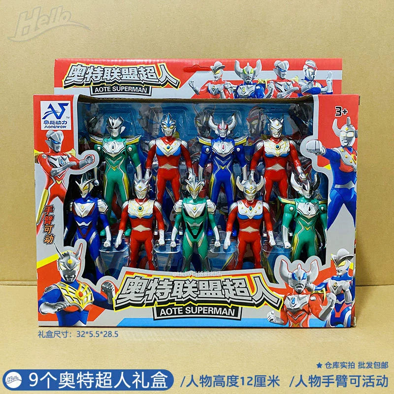 Ultraman Tiga Large Gift Box: Full Set Movable Doll-11