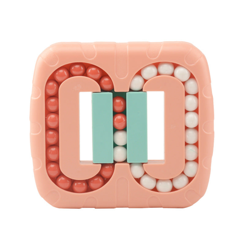 Unique Rotating Bead Plate Finger Puzzle Educational Toy-0