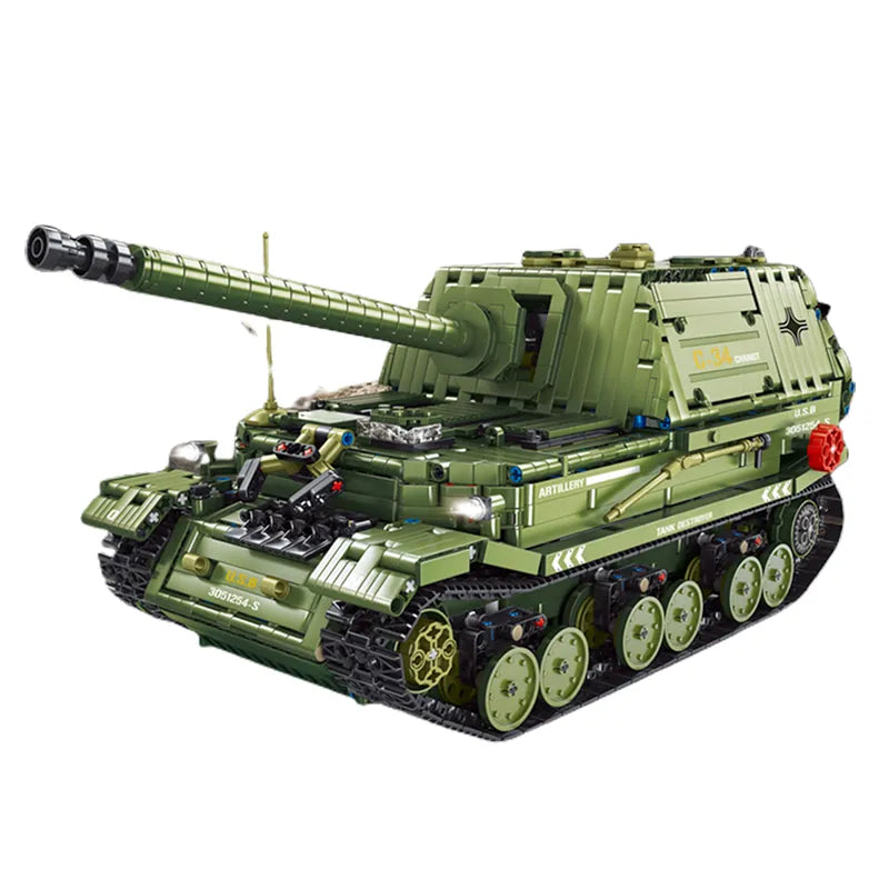 Remote Controlled Ferdinand Tank Destroyer 2435pcs-0