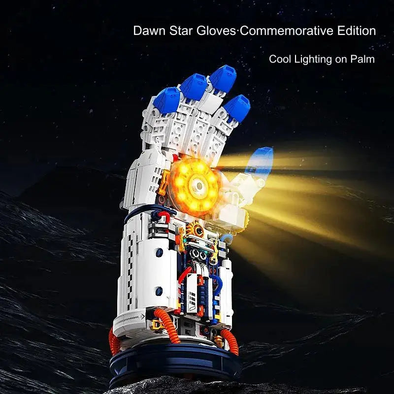 WHITE ASTRONAUT GLOVES 699PCS-1