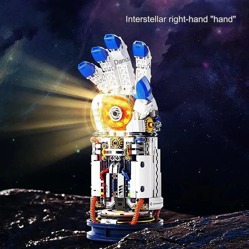 WHITE ASTRONAUT GLOVES 699PCS-2