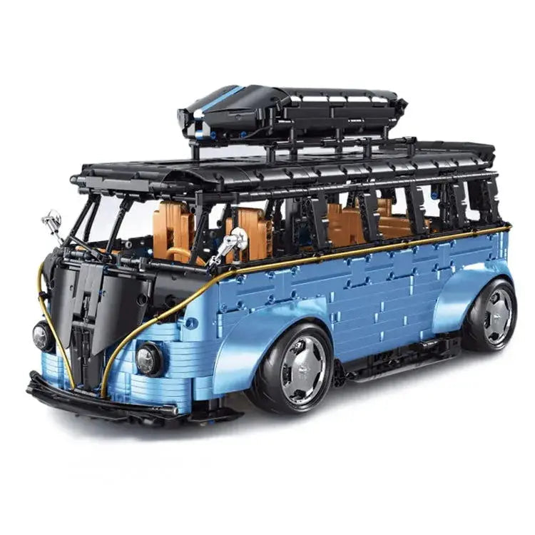 WIDEBODY SATIN BLUE CAMPERVAN 3298PCS-0