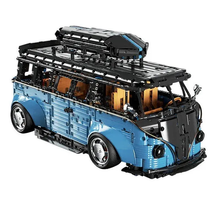 WIDEBODY SATIN BLUE CAMPERVAN 3298PCS-1