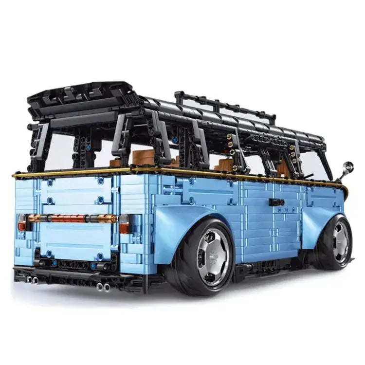 WIDEBODY SATIN BLUE CAMPERVAN 3298PCS-3