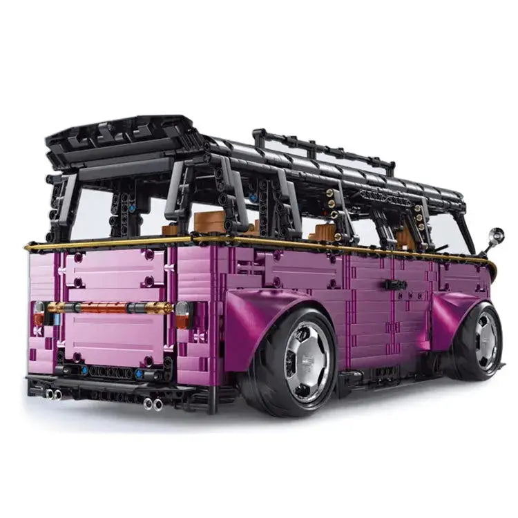 WIDEBODY SATIN PURPLE CAMPERVAN 3298PCS-2