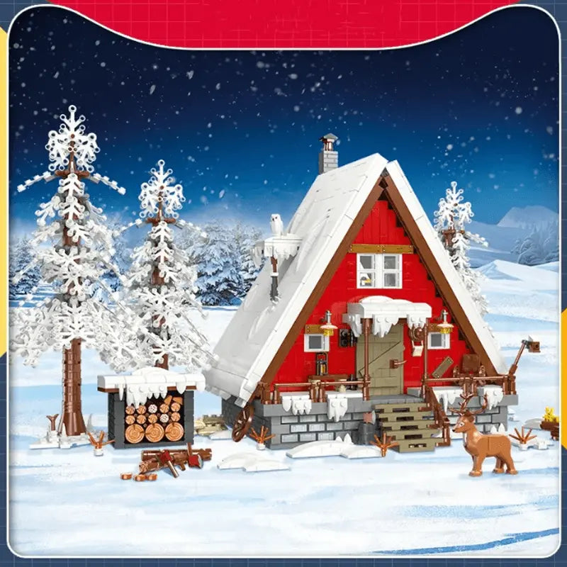 Winter Cabin 2354pcs-1