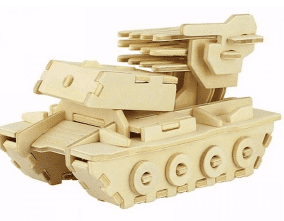 Wooden 3D DIY Educational Puzzle for Kindergarten Children-3