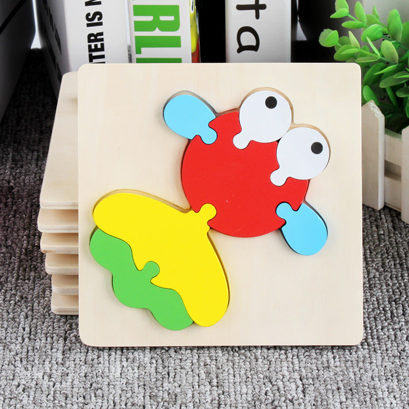 Wooden 3D Panel Educational Toy Set for Kids-10