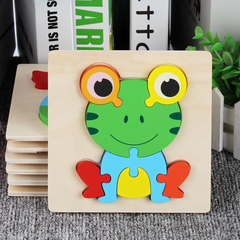 Wooden 3D Panel Educational Toy Set for Kids-11
